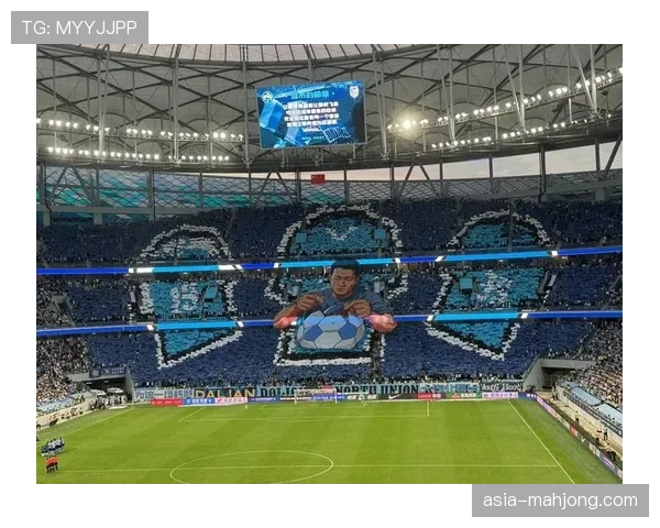 特写：莱比锡球迷在客场打出巨幅TIFO，致敬退役在即的球队功勋